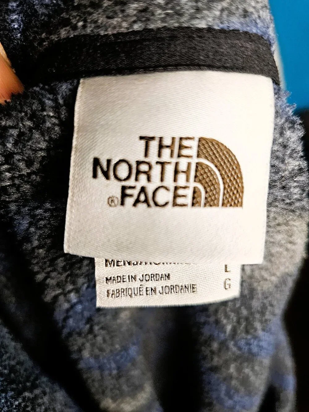 The North Face Men's Gordon Lyons Novelty 1/2 Zip Fleece Aztec Geometric, L